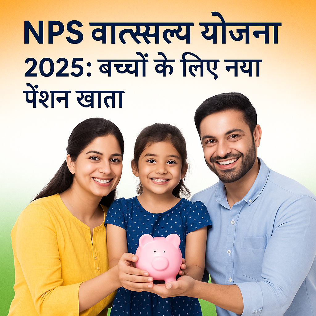 “NPS वात्सल्य योजना 2025: बच्चों के लिए पेंशन खाता